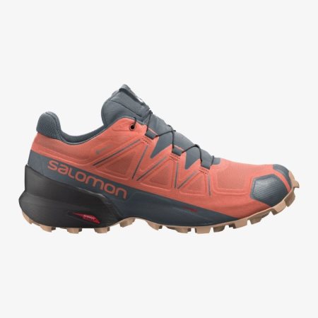 Zapatillas Trail Running Salomon SPEEDCROSS 5 GORE-TEX Mujer Naranjas (ES-YEZI)